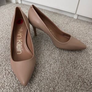 Calvin Klein Nude Pumps